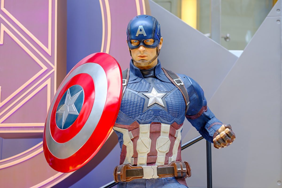 q posket marvel captain america