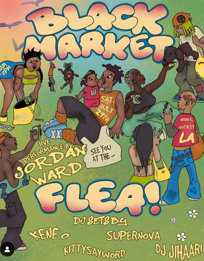 Black Market Flea: LA’s Summer Hotspot for Young, Thriving Black Creatives