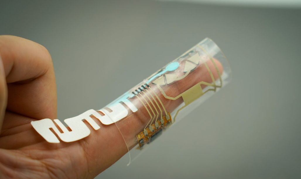 Tech Wrap for Finger Uses Sweat to Monitor Your Health